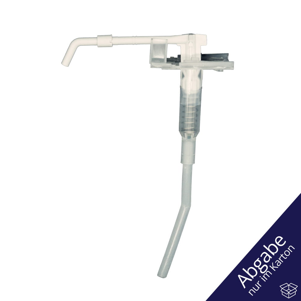 Kunststoffpumpe zu Wandspender Kunststoff 500 ml für flüssige Seifen und Desinfektionsmittel