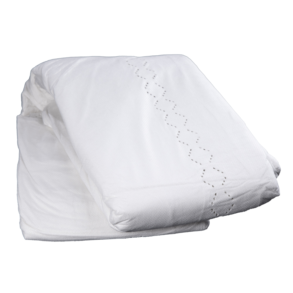PP Einwegdecke, Farbe weiß, 5-lagig, 110 x 190 cm, Med-Comfort