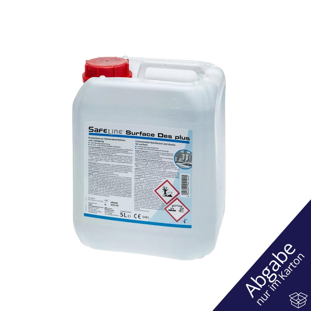 Flächenwischdesinfektion, 5 l, Safeline Surface Des Plus
