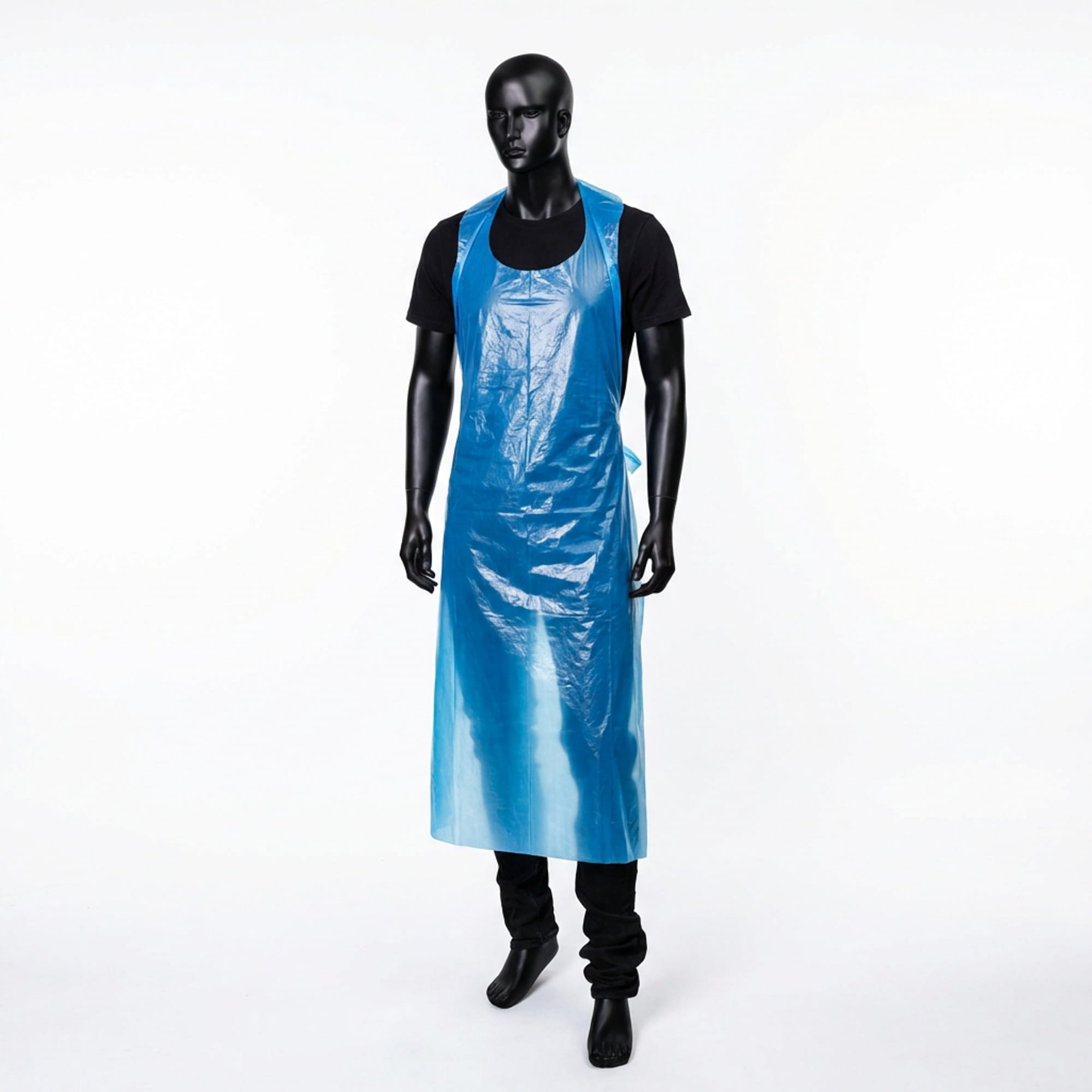 Einwegschürzen, blau , 100 x 150 cm, Polyethylen, Med-Comfort