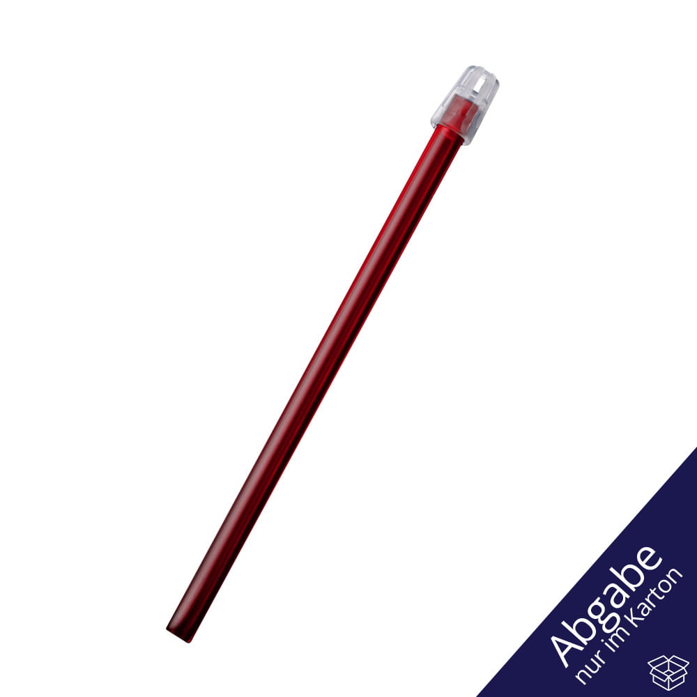 Dental Speichelsauger, Länge 130 mm, Farbe rot