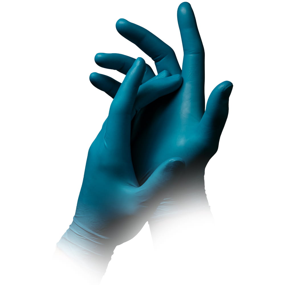 Nitrilhandschuhe, grün, Größe M, puderfrei, Style CLEAN OCEAN by Med-Comfort