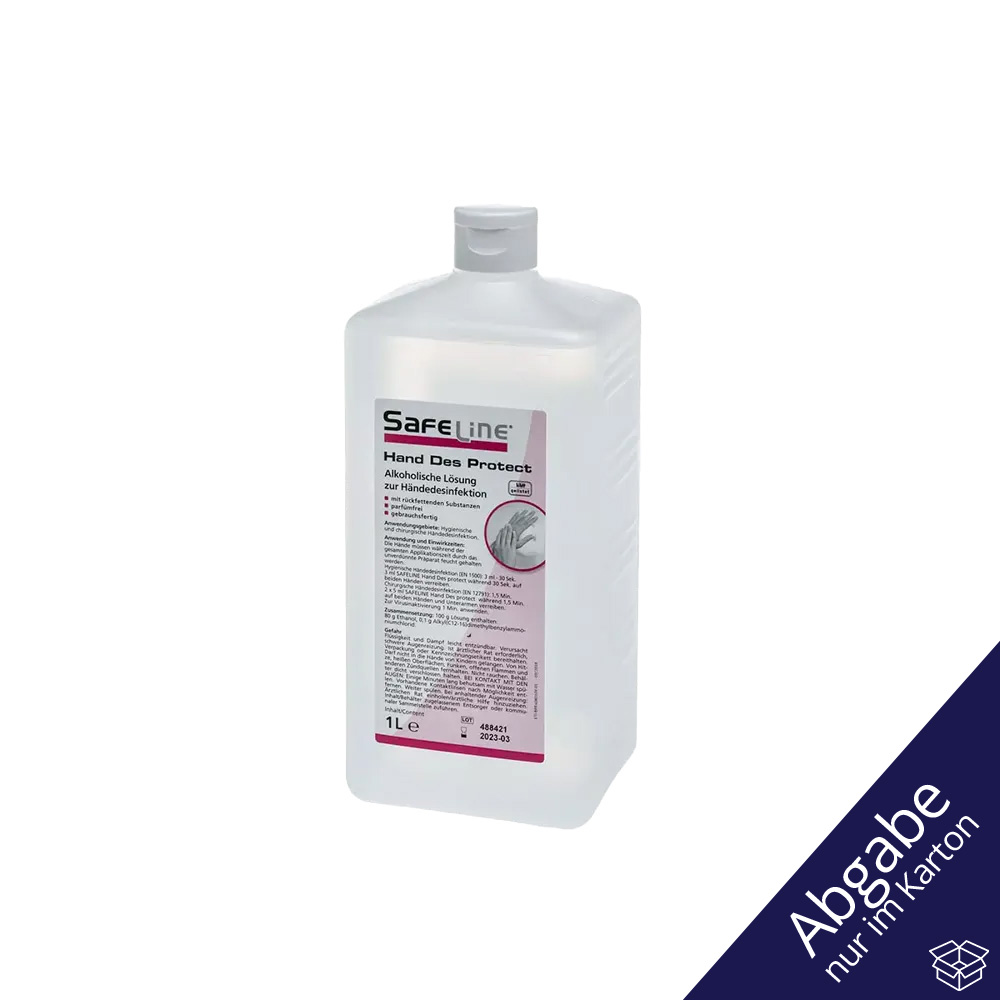 Händedesinfektion, 1 l, Safeline Hand Des Protect
