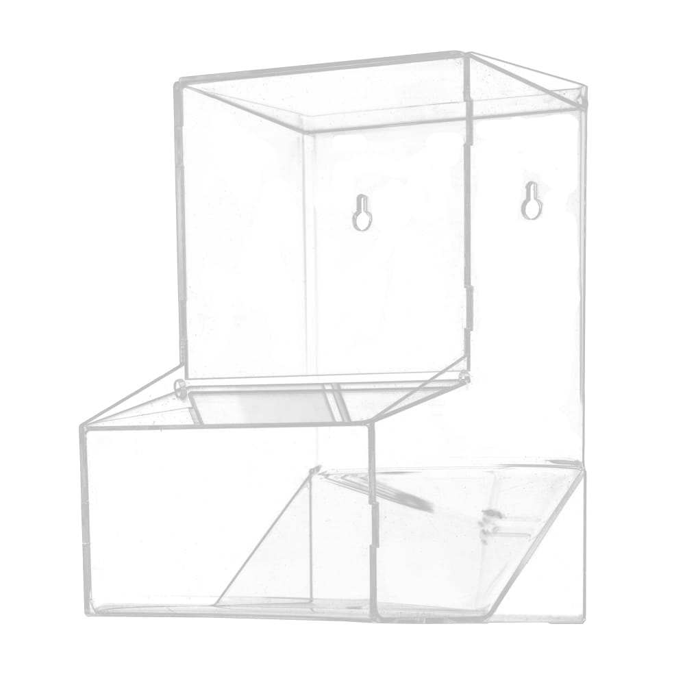 Universalspender, 172 x 270 x 190 mm, transparent, milchig, Acryl