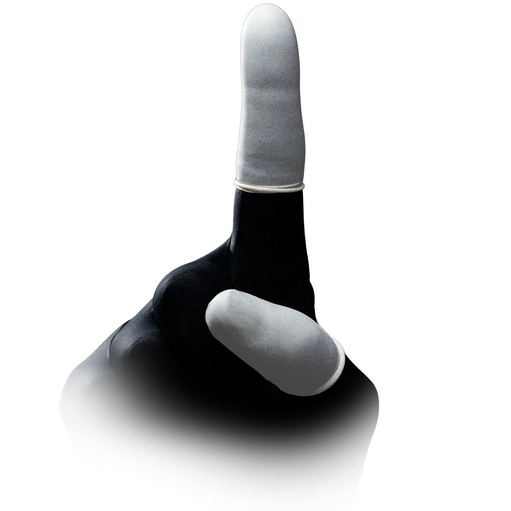 Latex Fingerlinge,Größe XL, Size 5, Med-Comfort