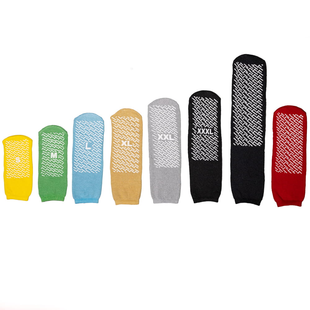 ECO-PLUS Antirutsch-Socken, Größe Universal, rot