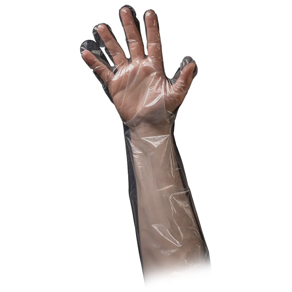 PE Handschuh, transparent, milchig, Größe unisize, gehämmert, Med-Comfort PE Handschuh, transparent, milchig, Größe unisize, gehämmert, Med-Comfort