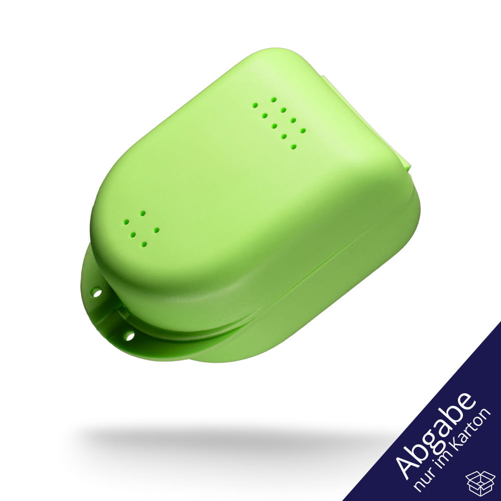 PP Dental Zahnspangenbox für Kinder, 90 x 60 x 45 cm, limette, grün, hellgrün Polypropylen