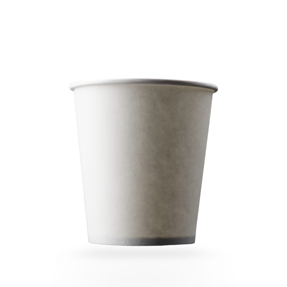 Hartpapier Mundspülbecher, 190 ml, Farbe weiß