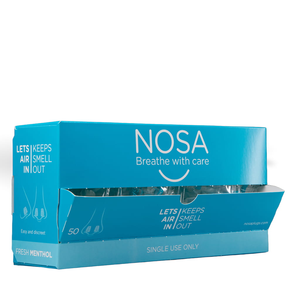 Nasenstöpsel, 50 Stck., mit Menthol