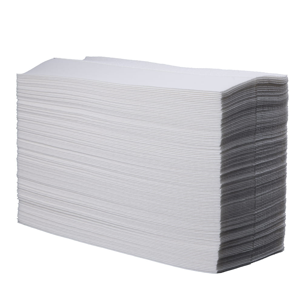 Ailaidtücher, Farbe weiß, Z-Falz, 20 x 25 cm, Großpackung