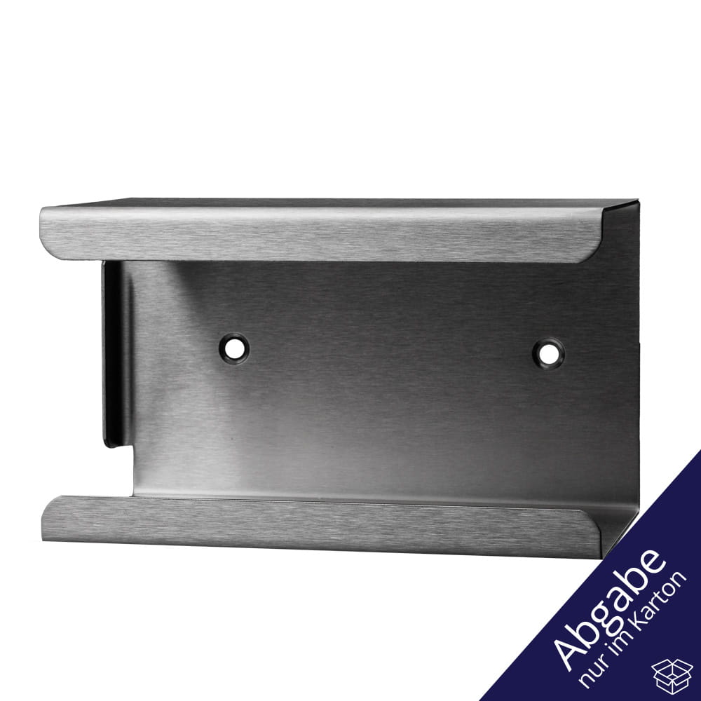 Halterung für Mundschutzboxen 3-lagig, 182 x 103 x 96 mm, Edelstahl