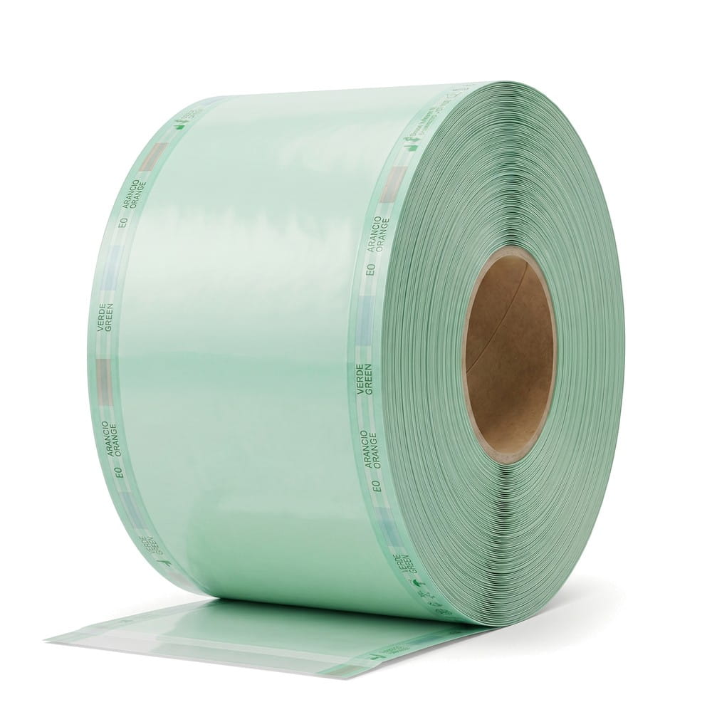 Sterilisationsschlauch ohne Seitenfalte 100mm x 200m