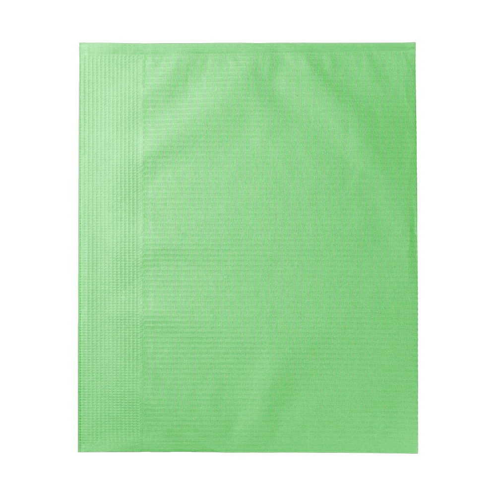 Einweg Tray-Filterpapier, 28 x 26 cm, Farbe grün, Zellstoff