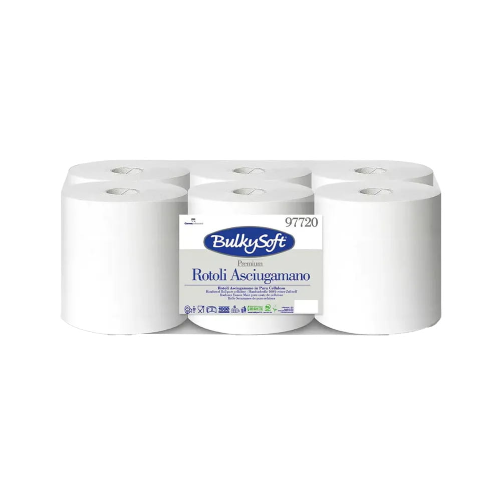 Handtuchrollen, 6 Rollen, BulkySoft Premium Handtuchrollen, 6 Rollen, BulkySoft Premium