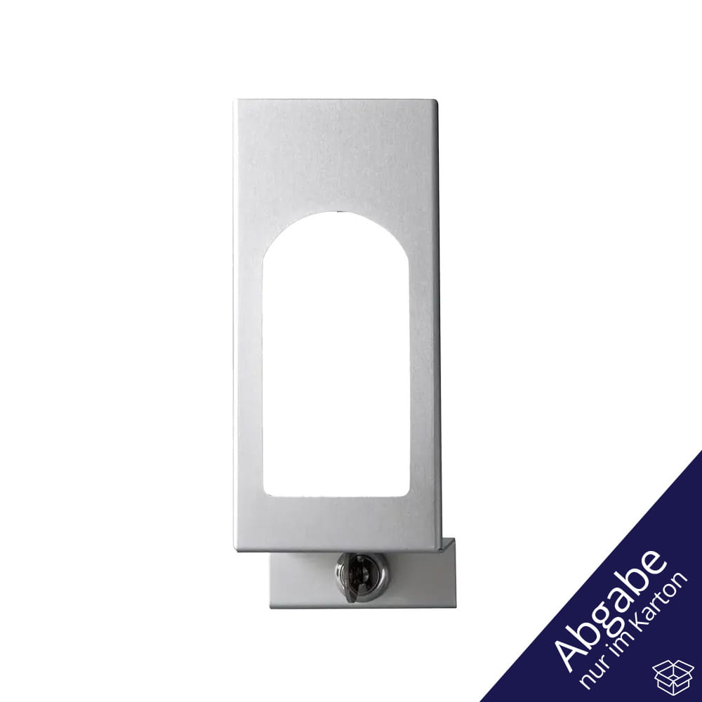 Frontblende für Wandspender für 1000 ml flüssige Seifen und Desinfektionsmittel