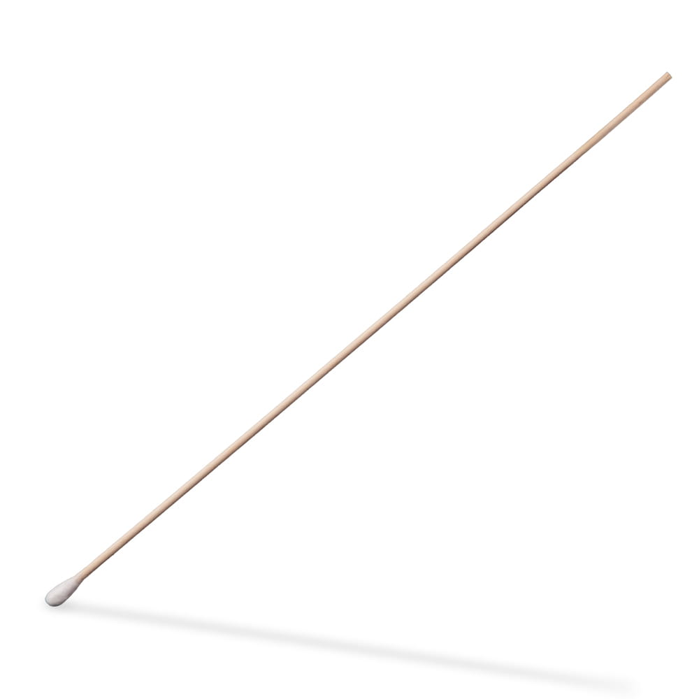 Einmal Holzstab Wattestäbchen, 230 mm, Naturholz, Baumwolle, Top-Comfort