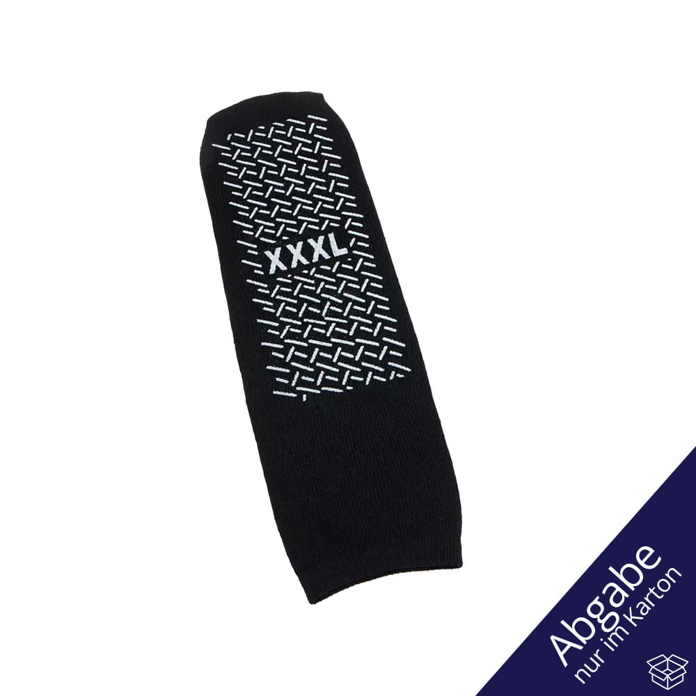 Antirutsch-Socken, Größe XXXL, schwarz, Med-Comfort