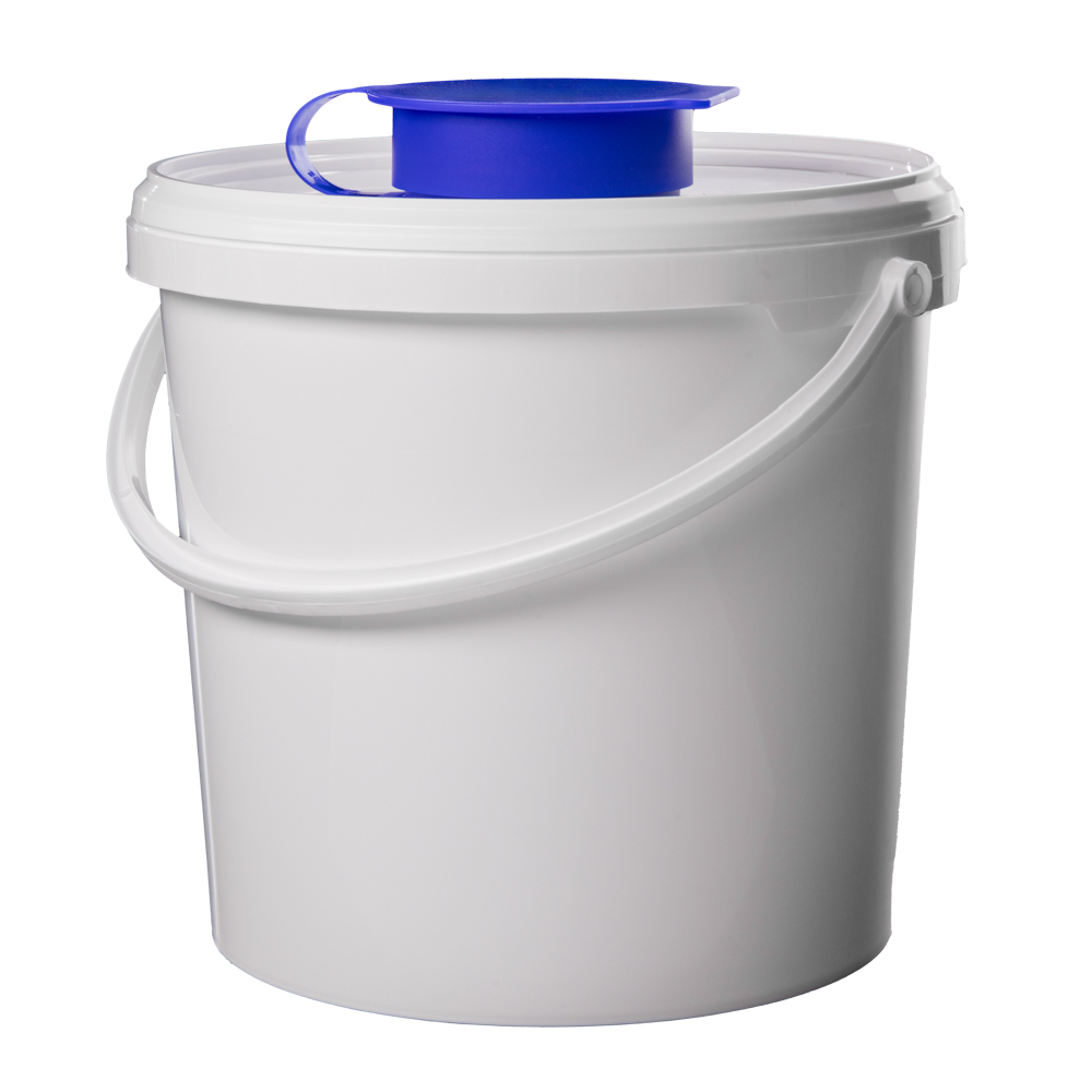 Spendereimer, weiß, 6,2 l