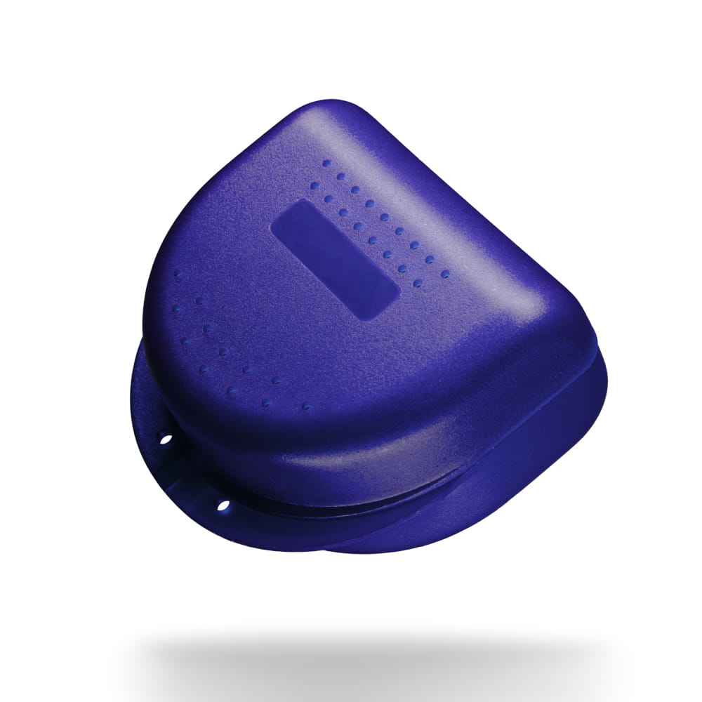 PP Dental Zahnspangenbox für Erwachsene, 80x80x45 cm, violett, lila, Polypropylen