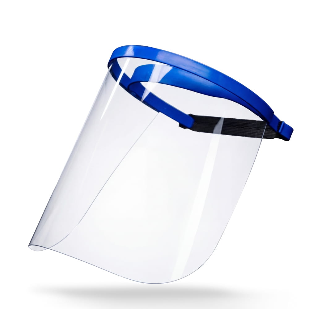 Ersatz Vollgesicht Schutzschild, transparent, milchig, Solidsafety