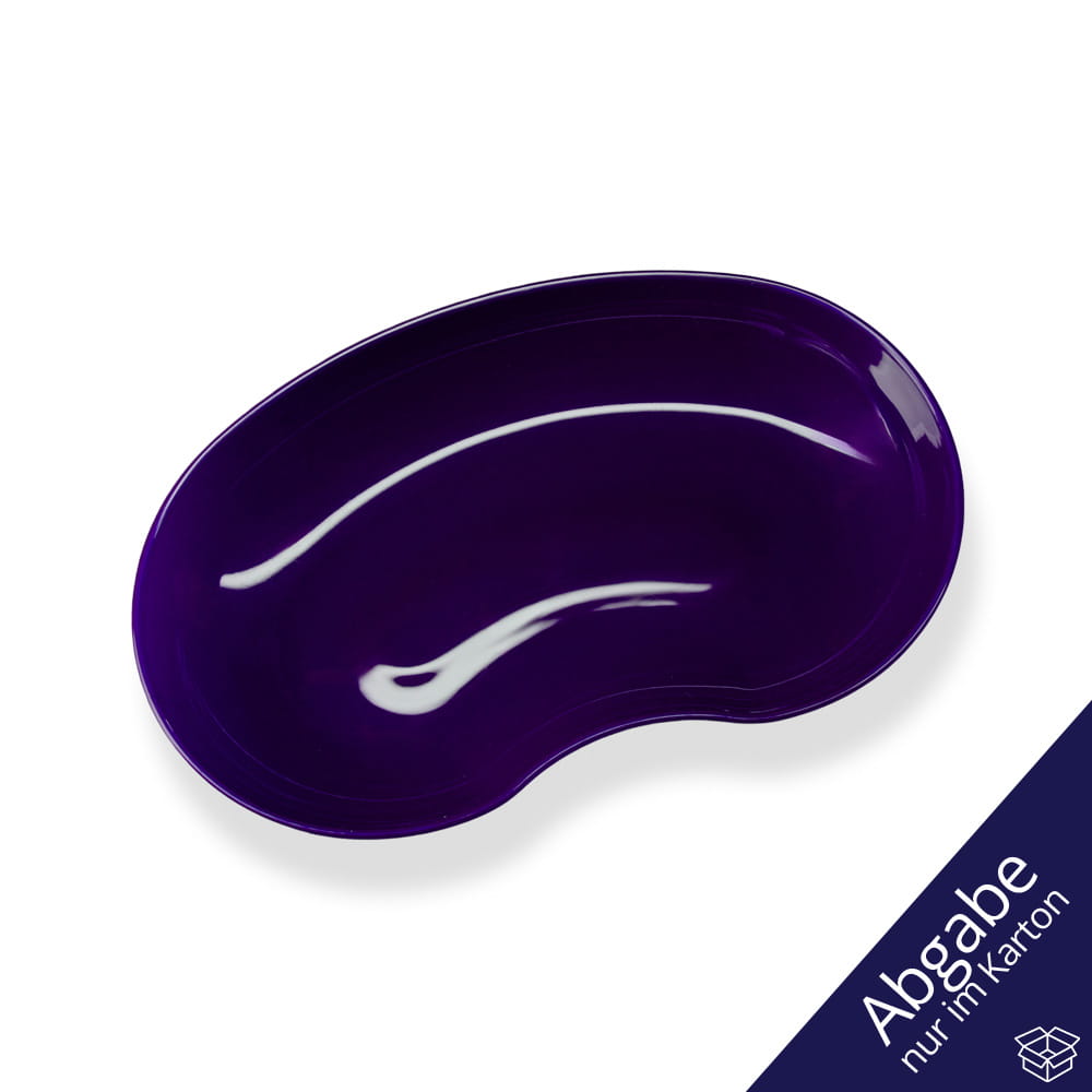 Kunststoff Nierenschale, Farbe lila, 24 cm, 600 ml, Med-Comfort