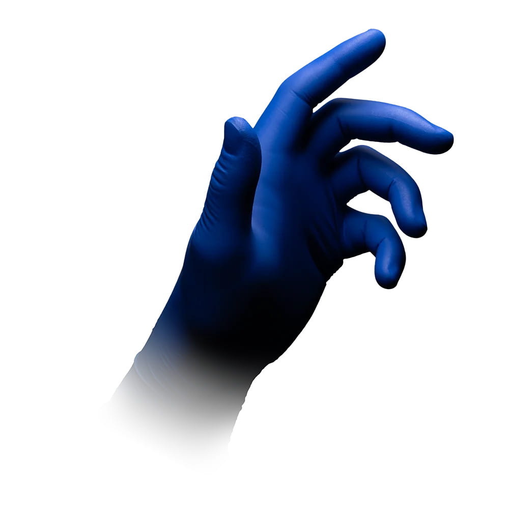 Nitrilhandschuhe, dunkelblau, blau, Größe XL, puderfrei, Style blueberry by Med-Comfort Nitrilhandschuhe, dunkelblau, blau, Größe XL, puderfrei, Style blueberry by Med-Comfort