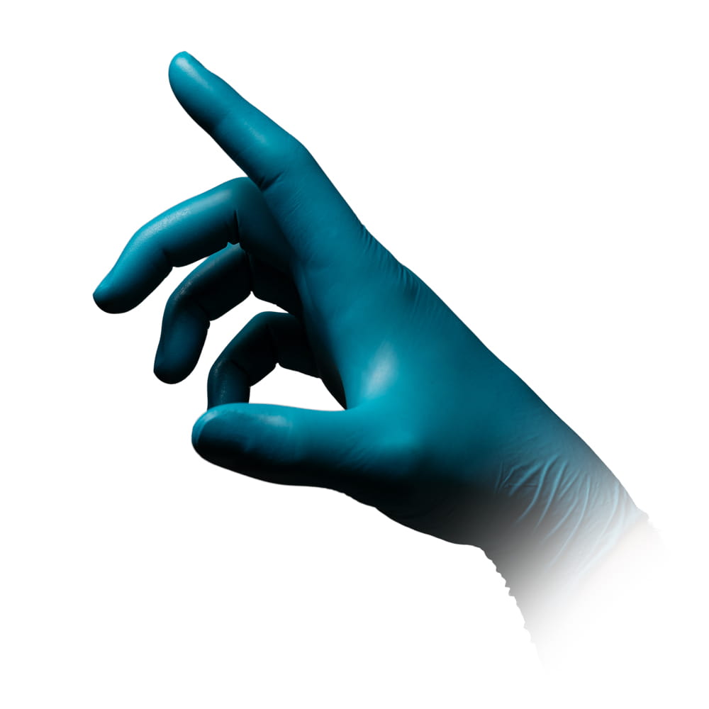 Nitrilhandschuhe, grün, Größe M, puderfrei, Style CLEAN OCEAN by Med-Comfort