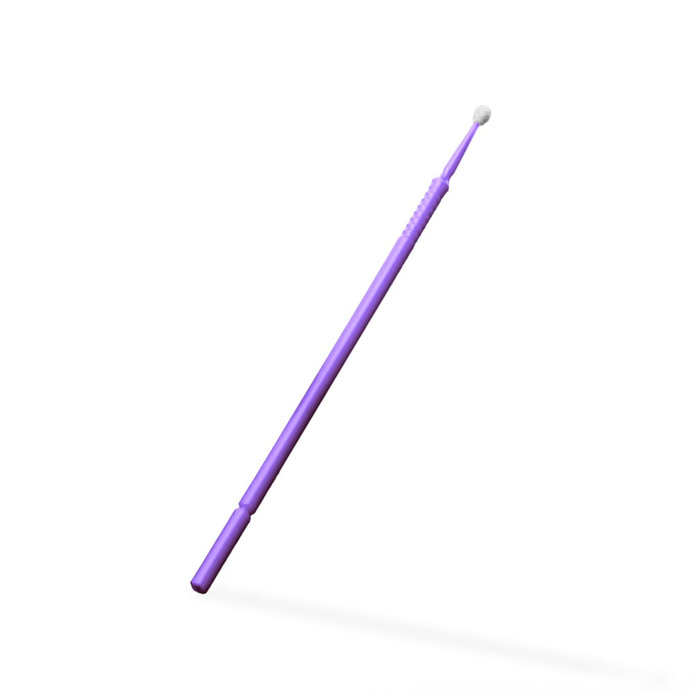 Einmal Mikroapplikatoren, 10cm, lila, regular, Kunststoff, Nylon, Med-Comfort