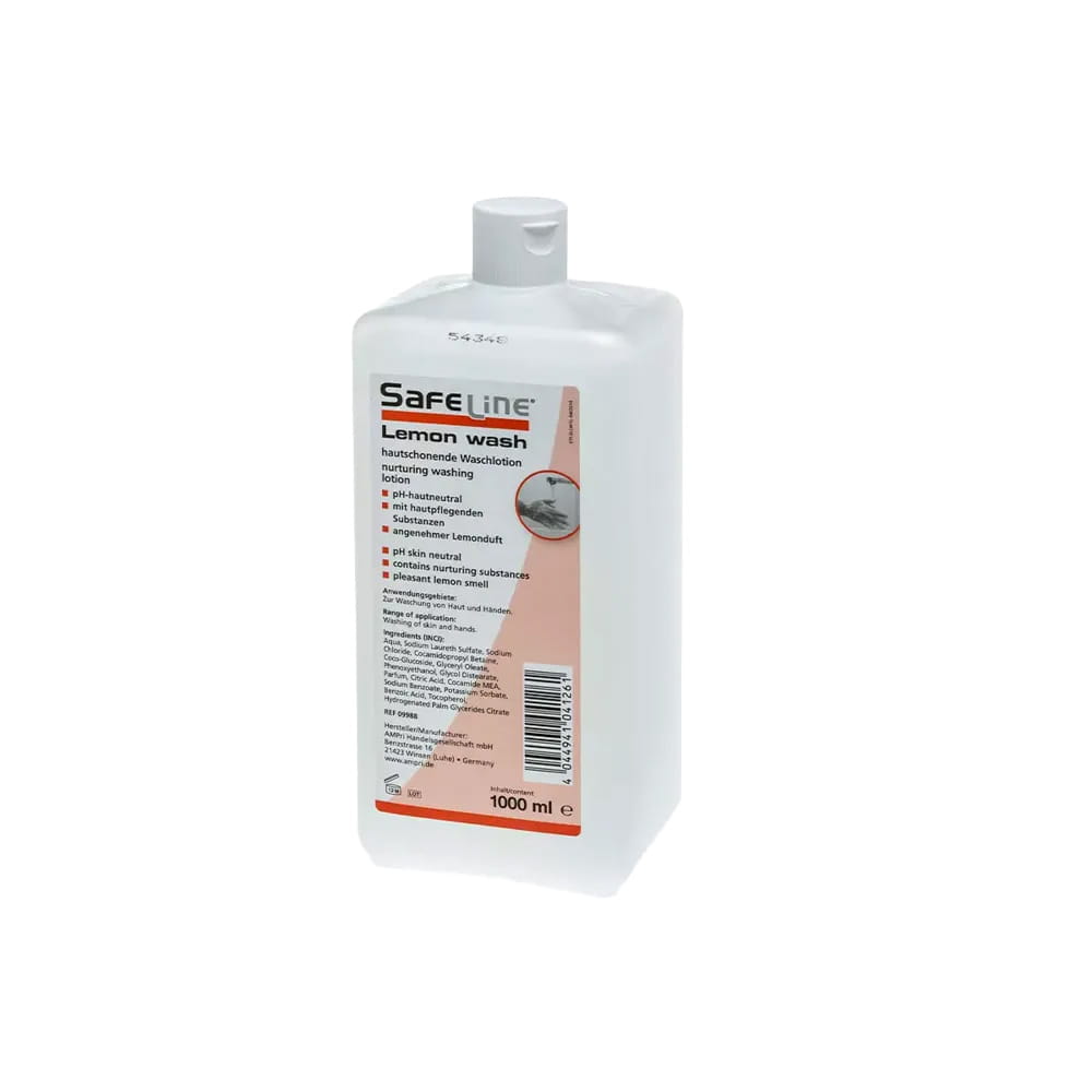 Waschlotion, 1 l, lemon, Safeline Lemon Wash Waschlotion, 1 l, lemon, Safeline Lemon Wash