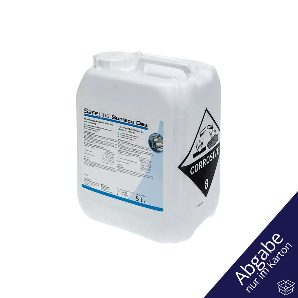 Flächenwischdesinfektion, 5 l, Safeline Surface Des