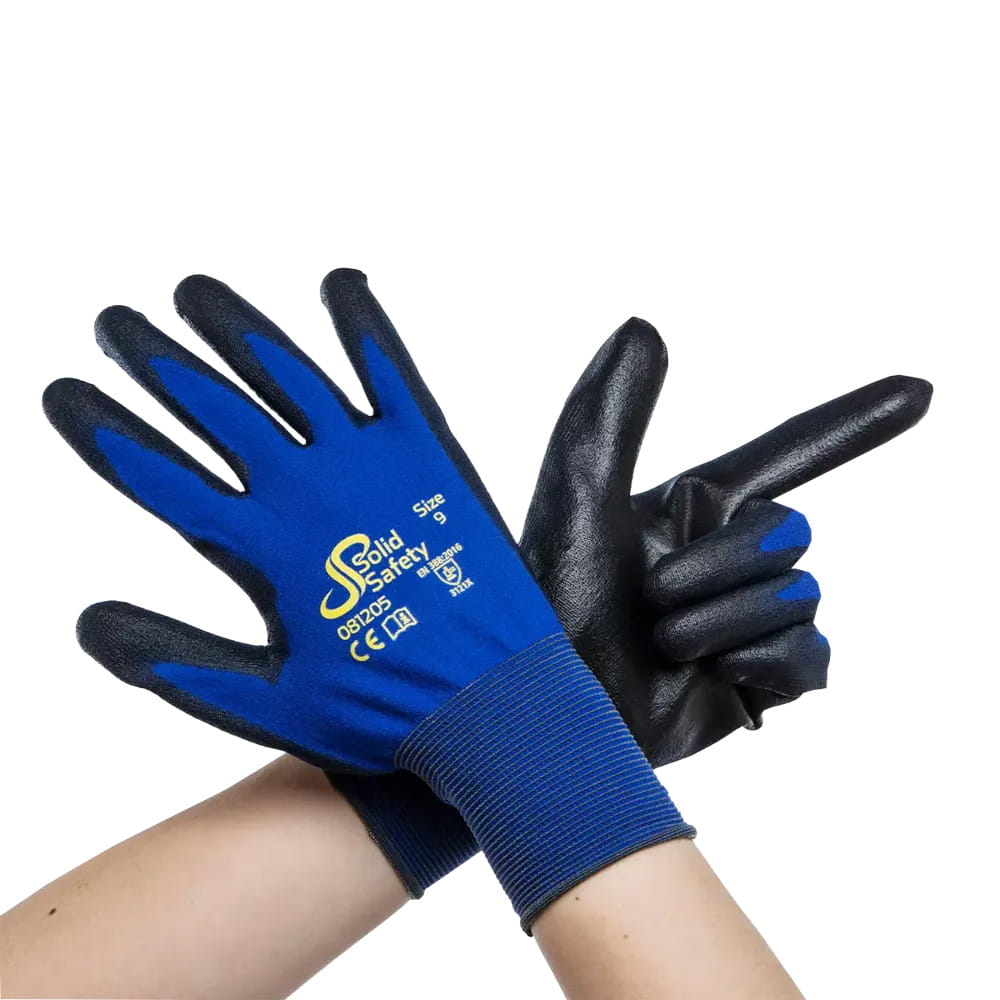 Montagehandschuh, Größe 7, grau, SolidSafety Tough Fine Touch Montagehandschuh, Größe 7, grau, SolidSafety Tough Fine Touch