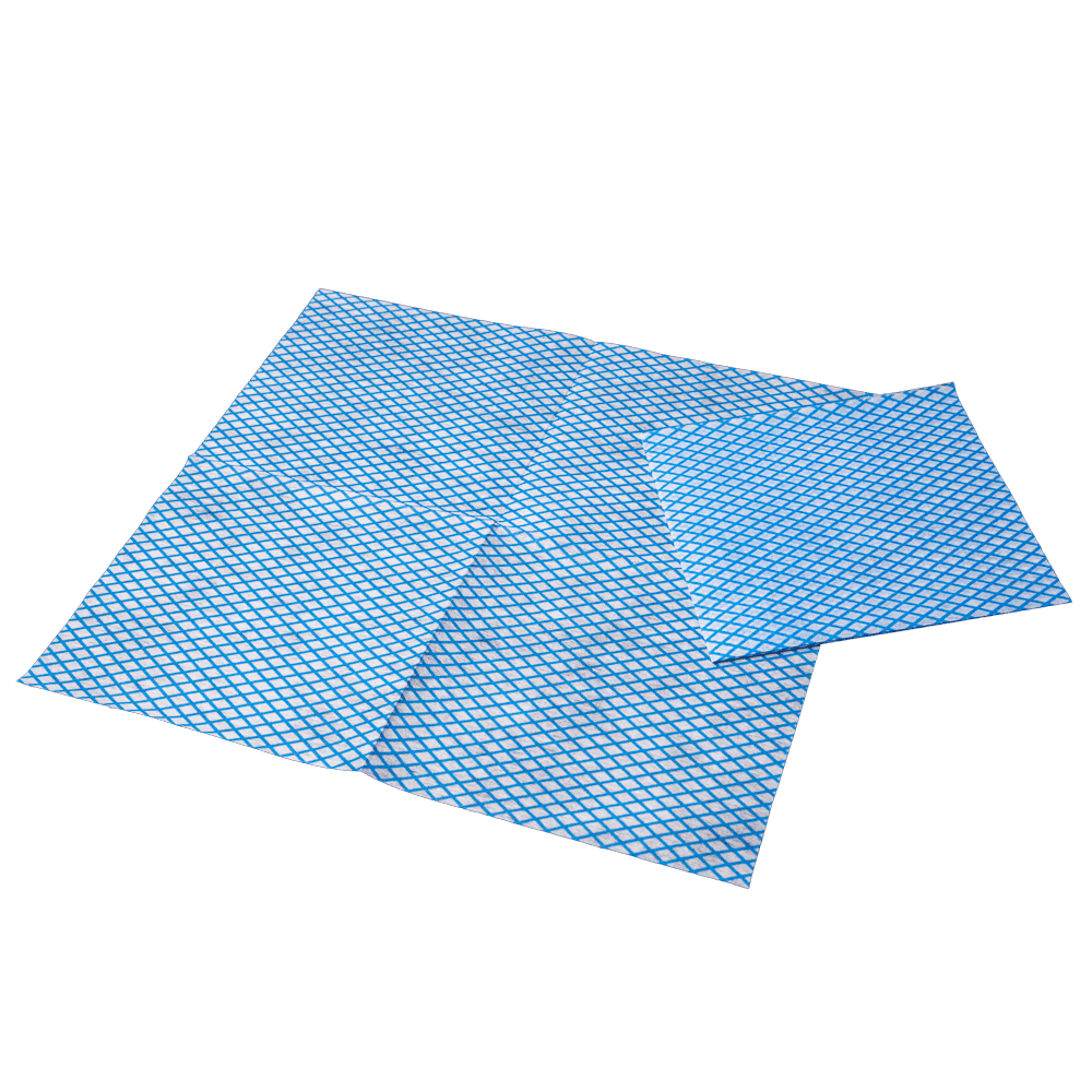PP Vlies Einweg Pflegetuch, Farbe blau, weiß, 30 x 33 cm, Eco-Plus PP Vlies Einweg Pflegetuch, Farbe blau, weiß, 30 x 33 cm, Eco-Plus