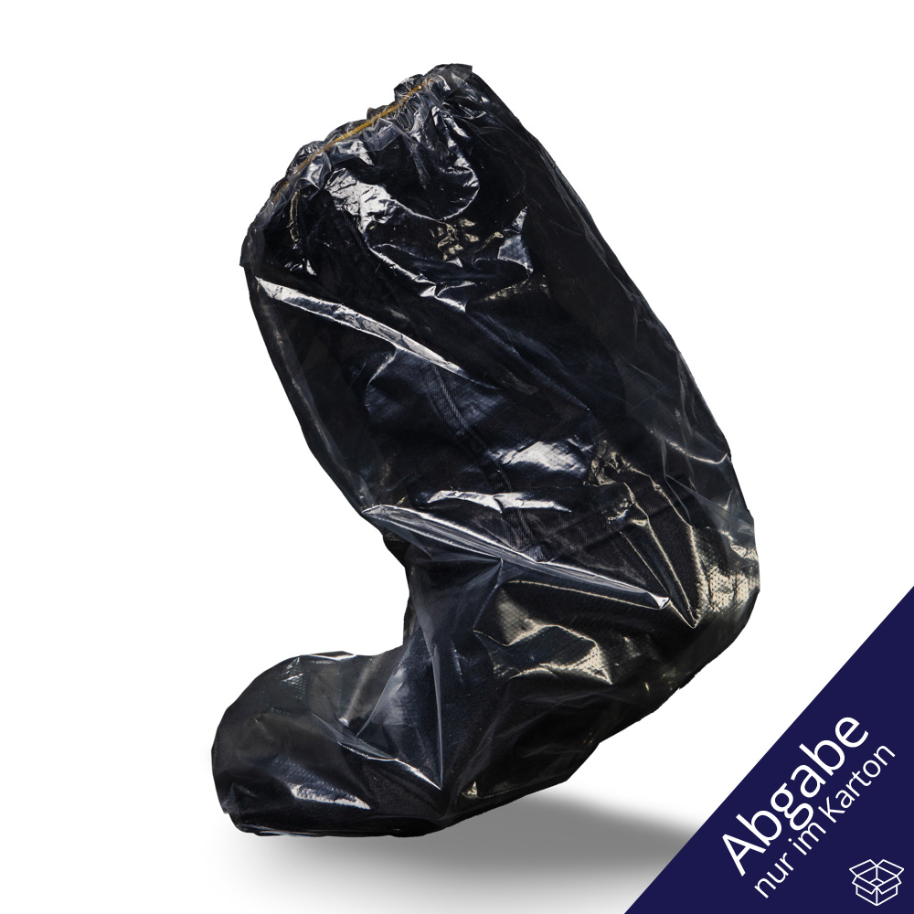 PE Einmal Überziehschuhe, 39 x 39 cm, transparent, milchig, Polyethylenfolie, Med-Comfort