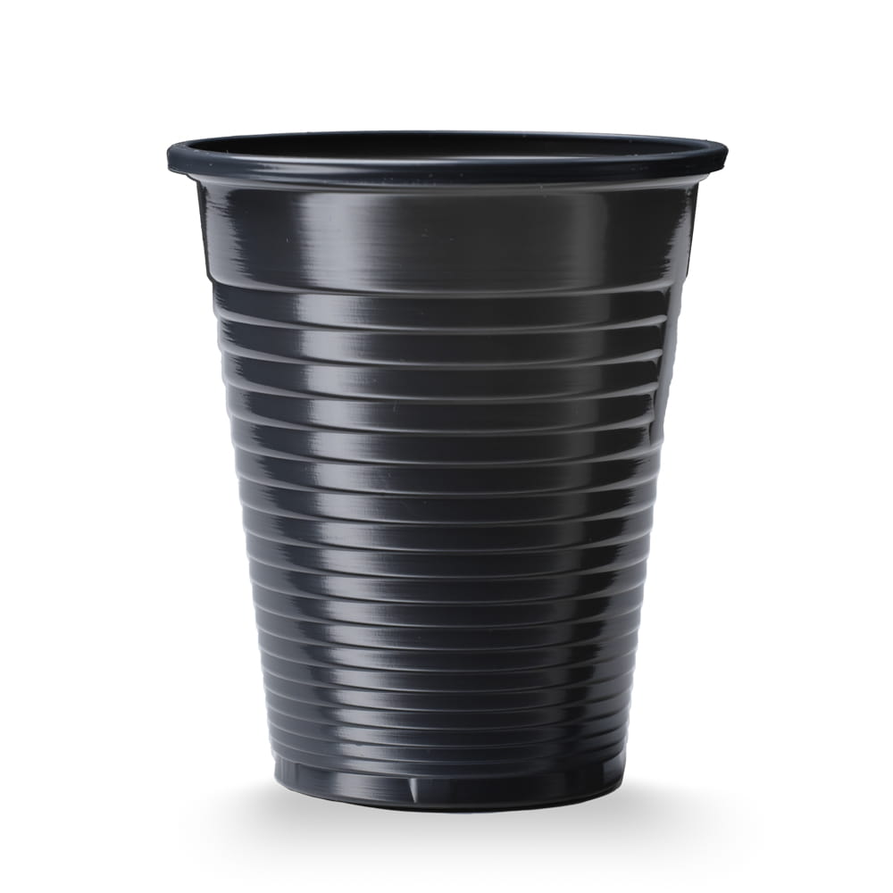 PP Mundspülbecher,180 ml, Farbe grau, Polypropylen