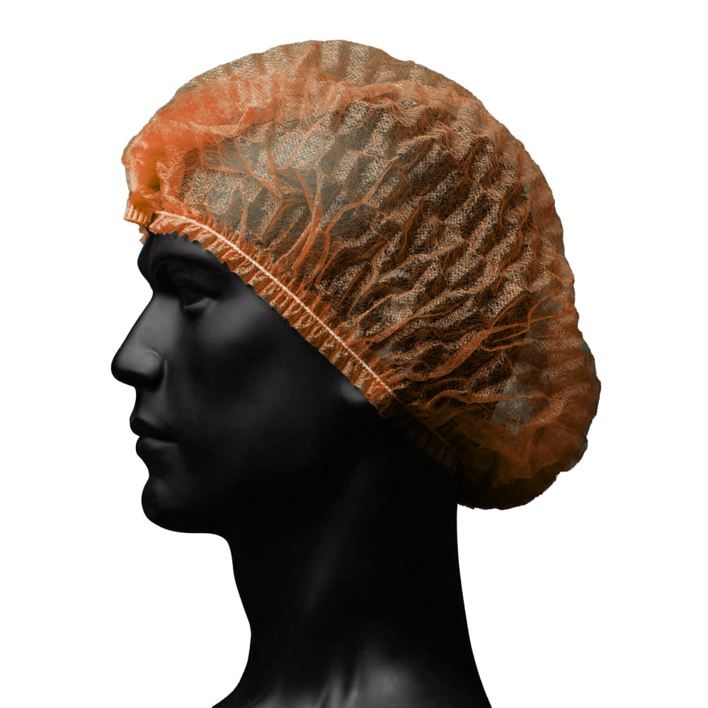 Klipphauben, Größe M, Durchmesser 52 cm, orange, Med-Comfort