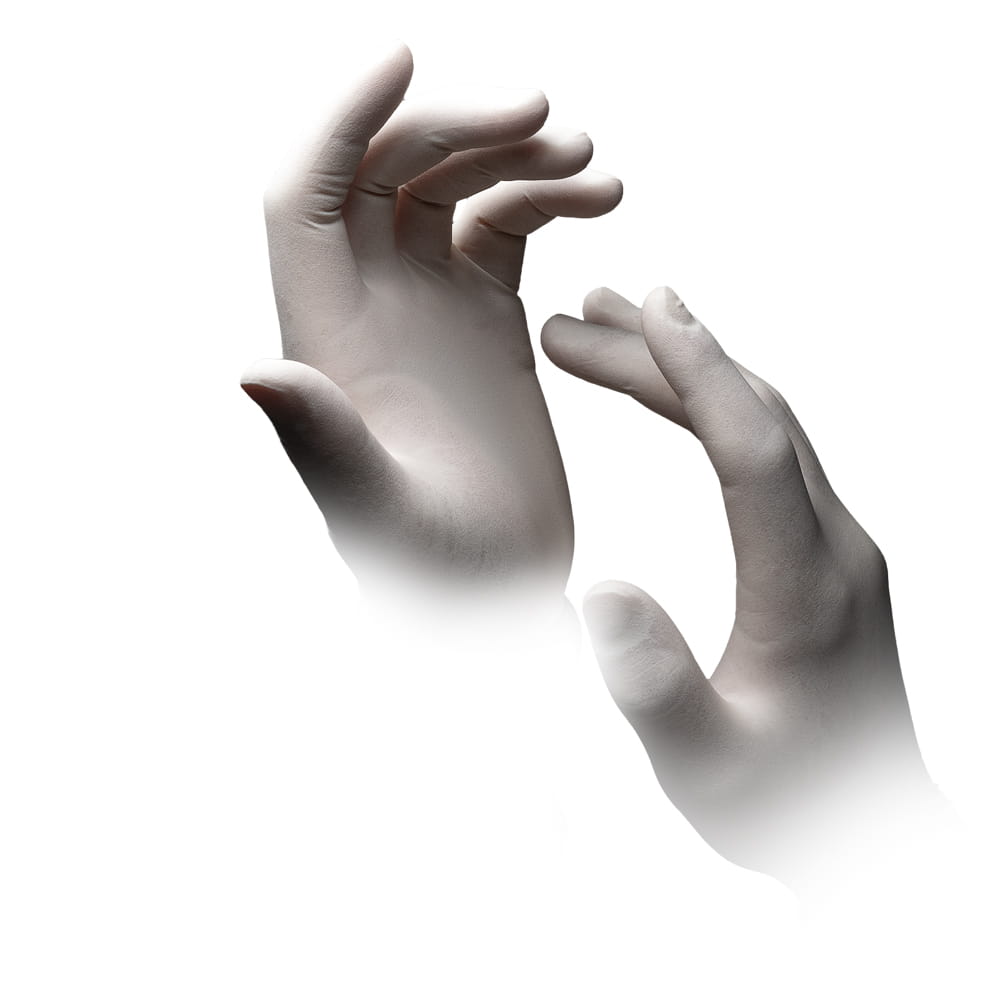 Latexhandschuhe, weiß, Größe XS, puderfrei, Med-Comfort Latexhandschuhe, weiß, Größe XS, puderfrei, Med-Comfort