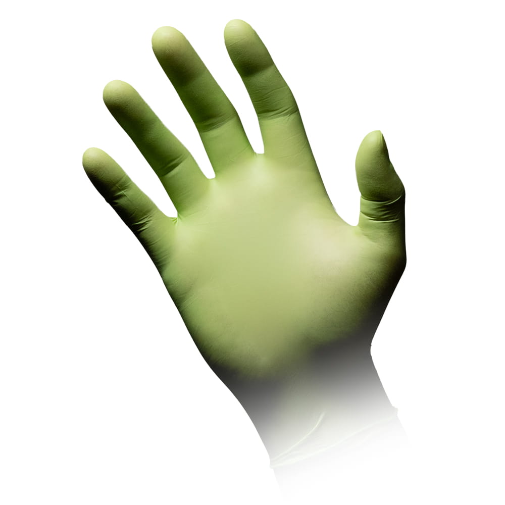 Nitrilhandschuhe, apfelgrün, grün, Größe XL, puderfrei, Style Apple by Med-Comfort