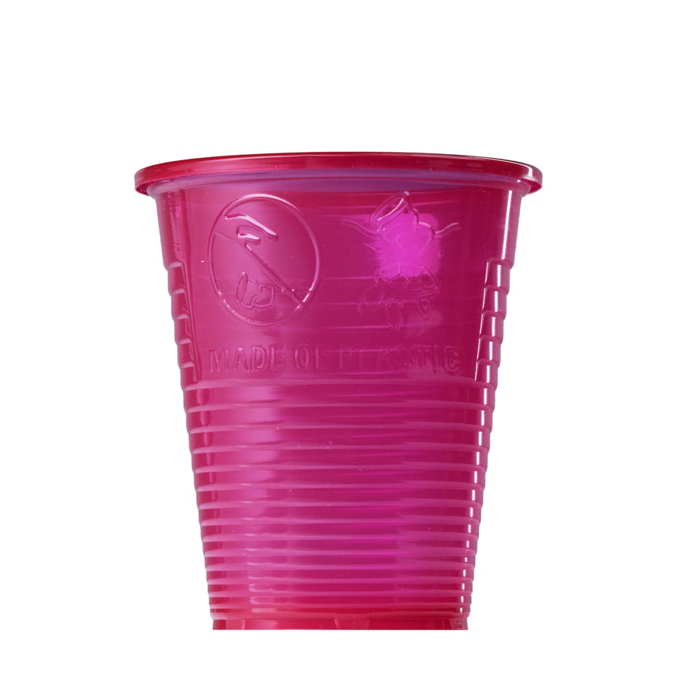 PP Mundspülbecher,180 ml, Farbe weinrot, Polypropylen