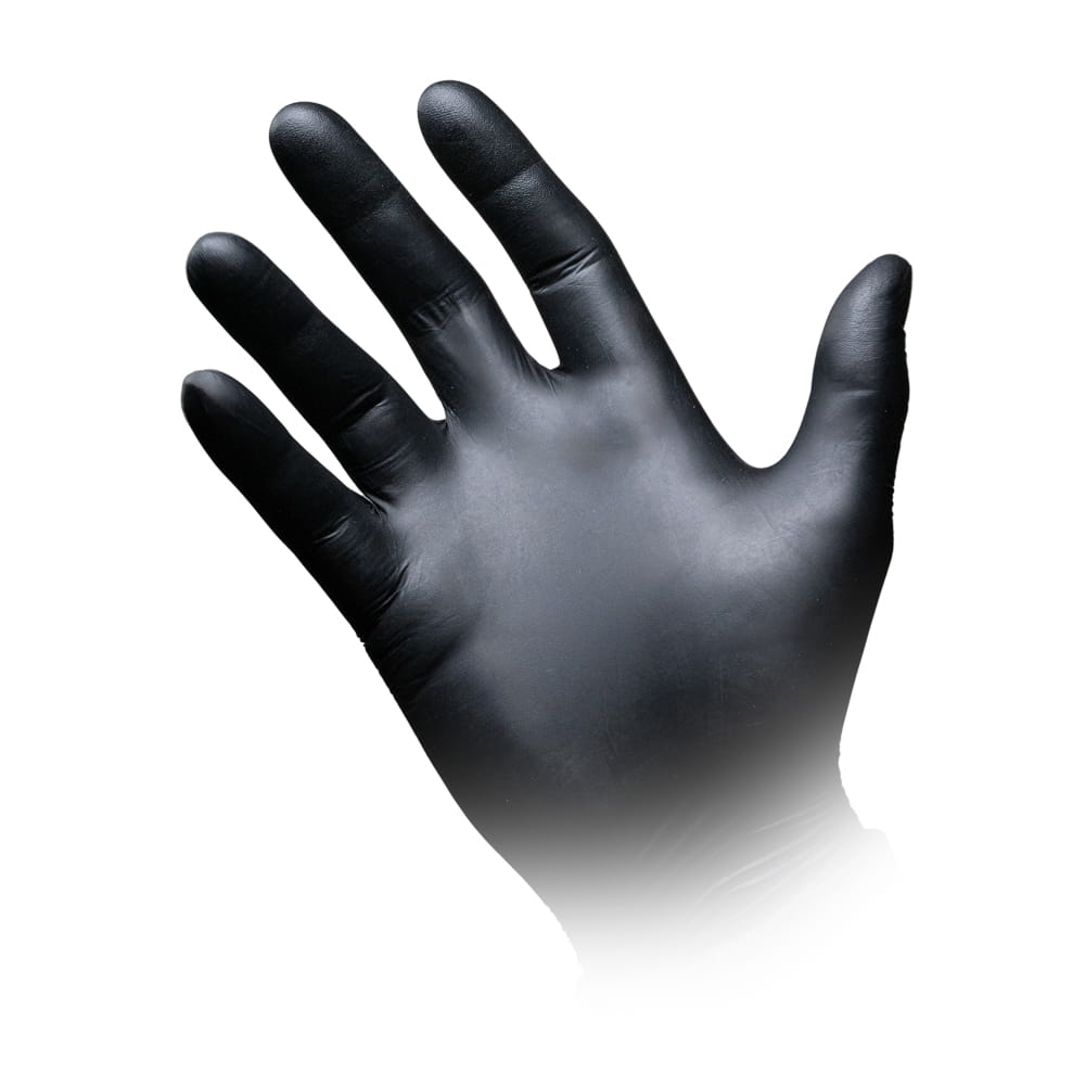 Nitrilhandschuhe, schwarz, Größe XS, puderfrei, Epiderm Protect Black by Med-Comfort Nitrilhandschuhe, schwarz, Größe XS, puderfrei, Epiderm Protect Black by Med-Comfort