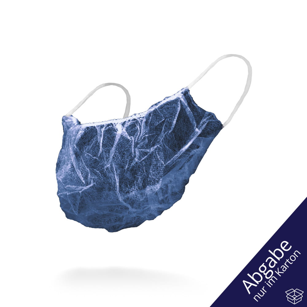 PP BartMasken, blau, dunkelblau, Med-Comfort