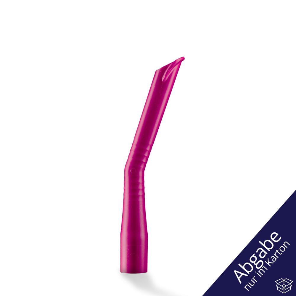 Dental Absaugkanülen für Kinder, Größe 108 x 16 mm, Farbe pink, Med-Comfort