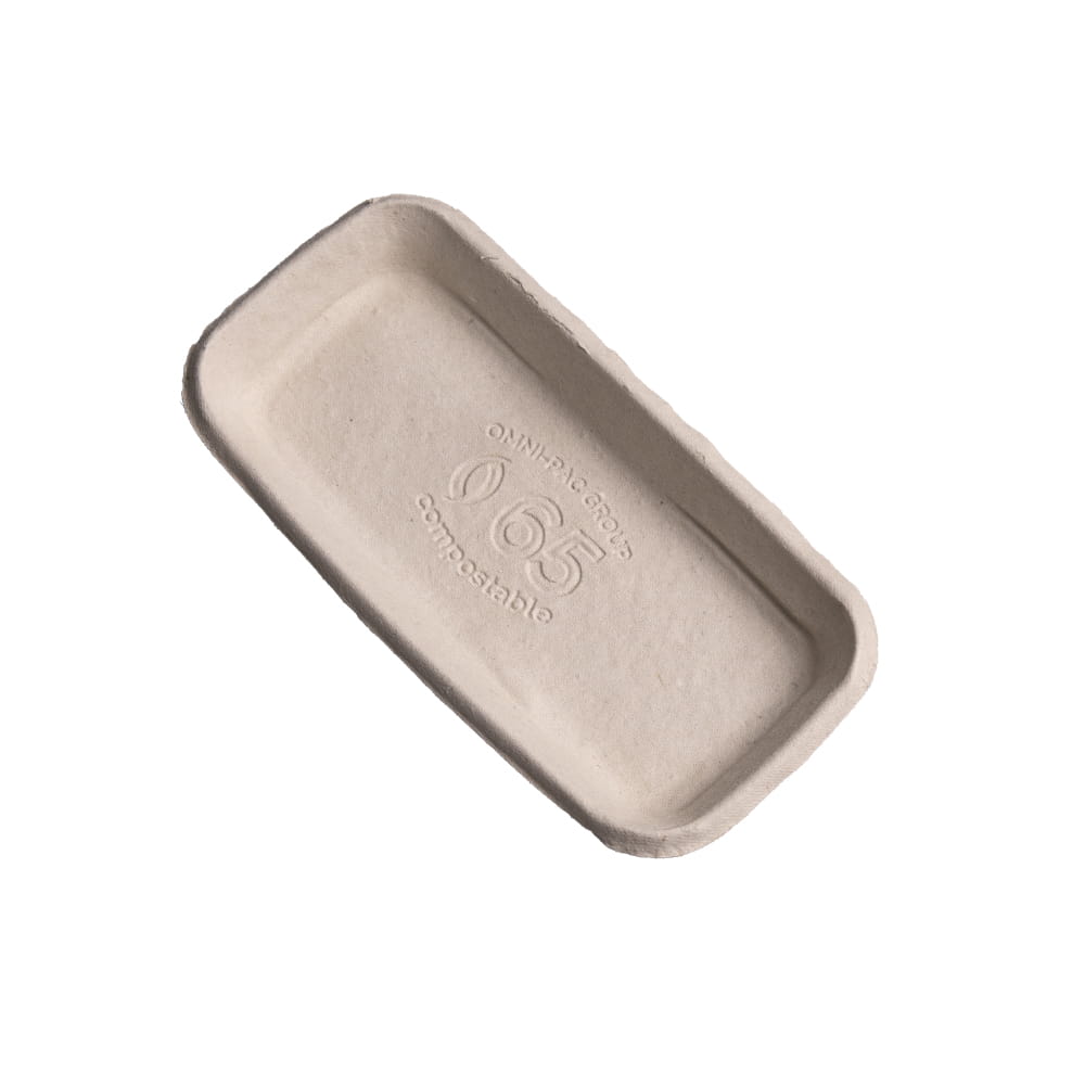 Foodtainer, Faserformschale, 180 x 90 x 22 mm, weiß, CareTainer Foodtainer, Faserformschale, 180 x 90 x 22 mm, weiß, CareTainer