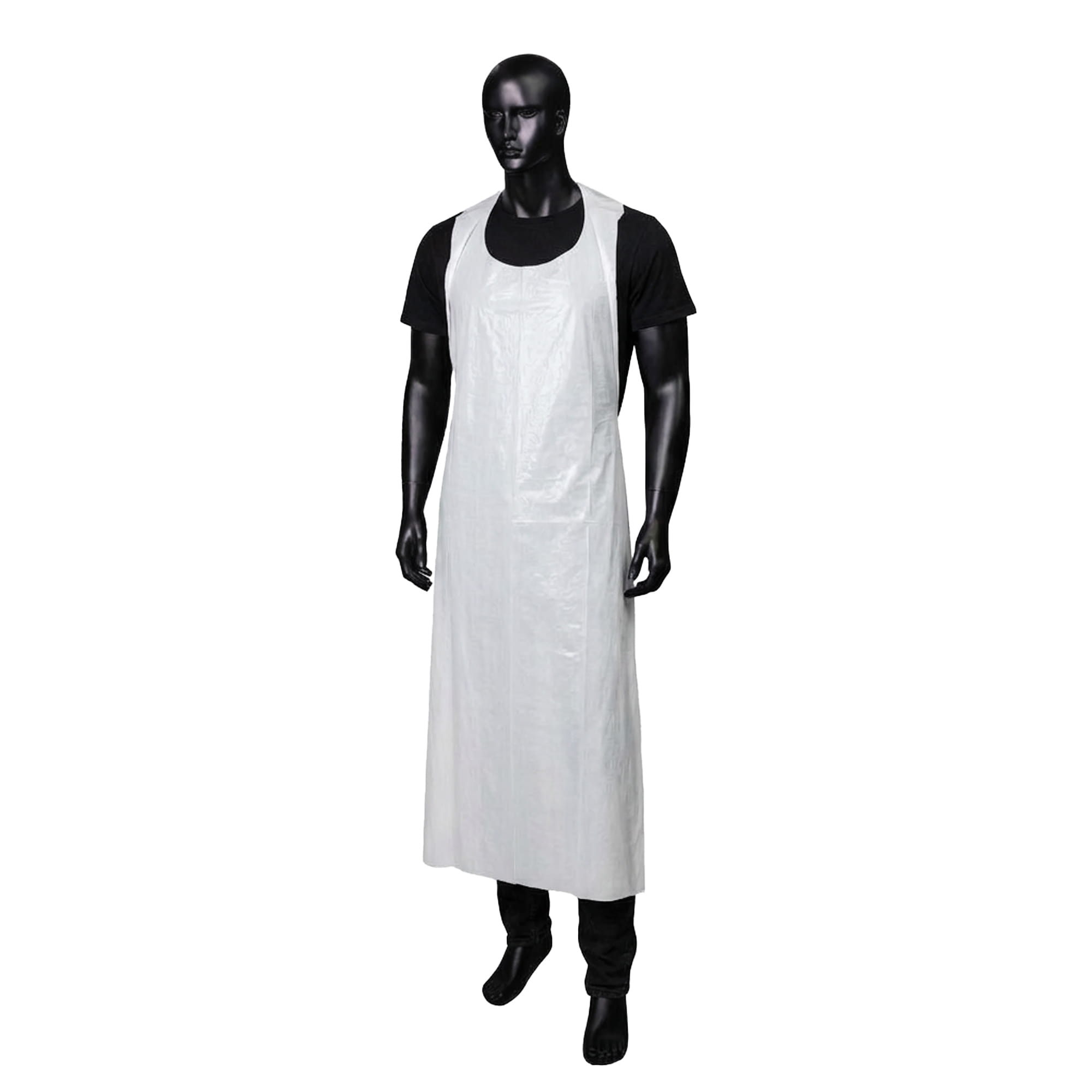 Einwegschürzen light, weiß, 75 x 160 cm