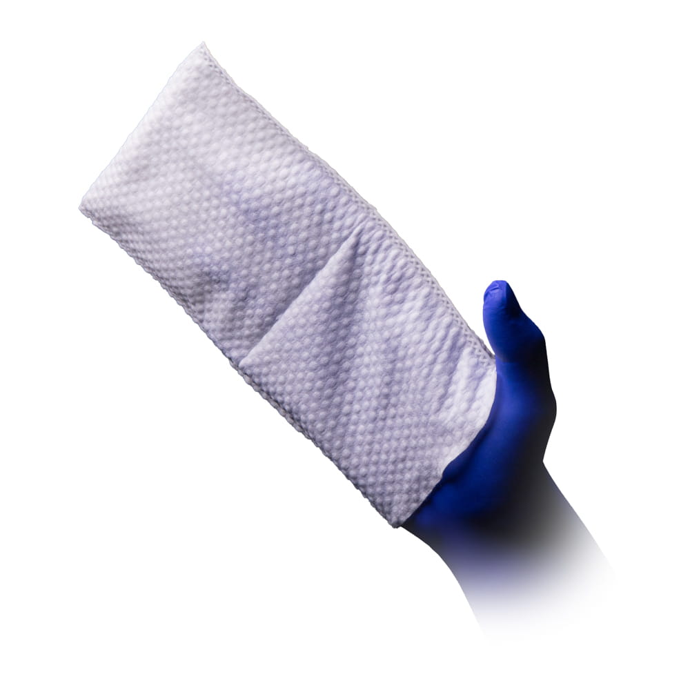 Feuchter Einweg Waschhandschuh, weiß, Spinnvlies, Med-Comfort Feuchter Einweg Waschhandschuh, weiß, Spinnvlies, Med-Comfort