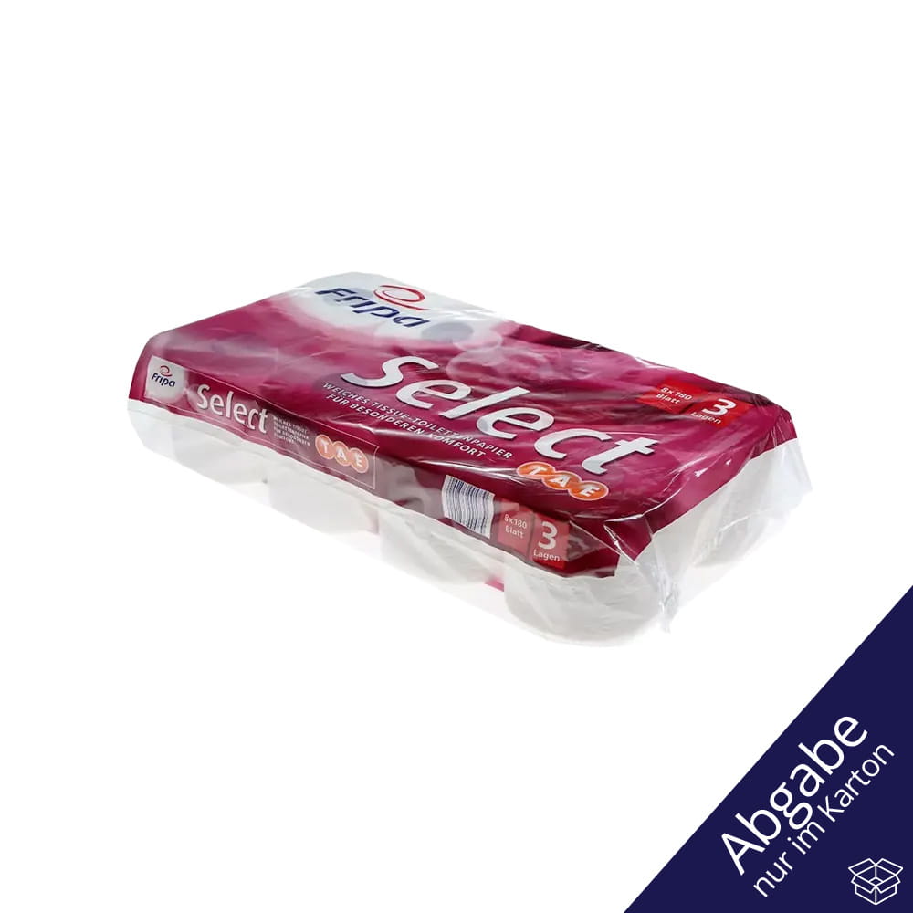 Toilettenpapier, 3-lagig, 48 Rollen, Select