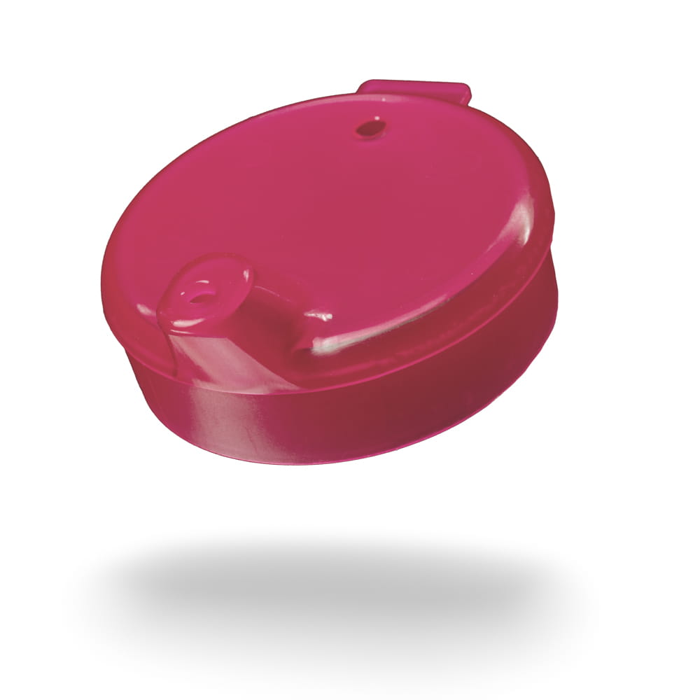 PP Schnabelbecher Oberteil, rot, 4x4 mm für 250 ml