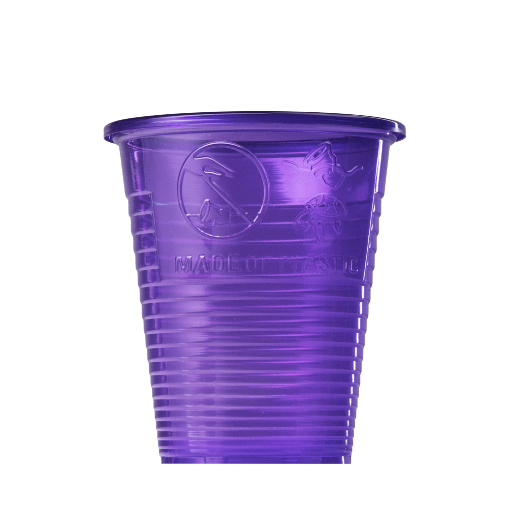 PP Mundspülbecher,180 ml, Farbe violett, lila, Polypropylen