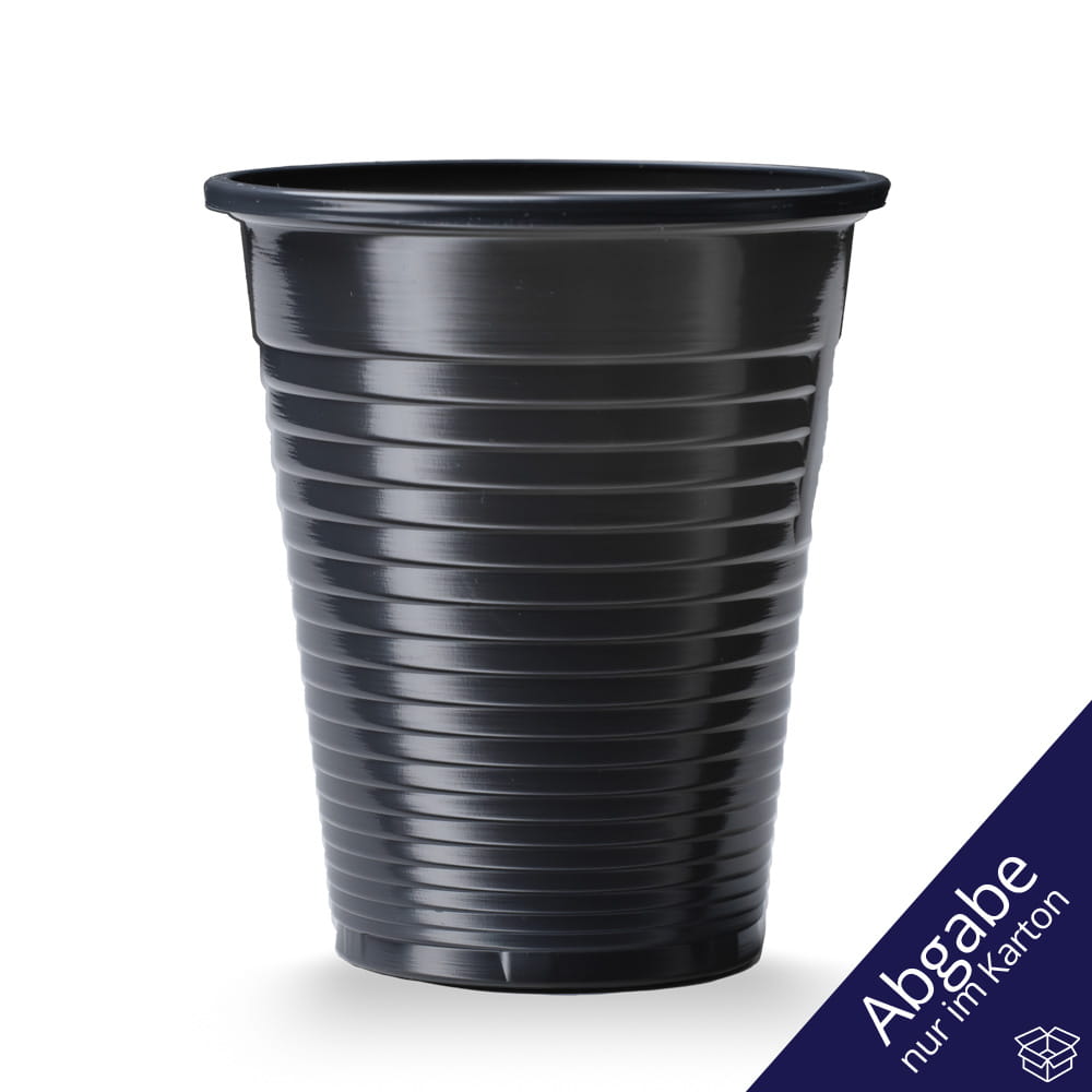 PP Mundspülbecher,180 ml, Farbe grau, Polypropylen