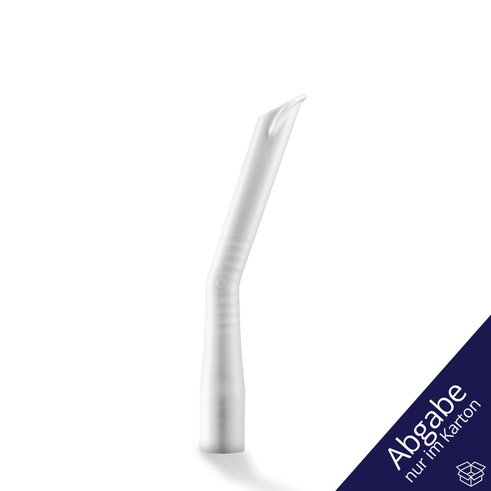 Dental Absaugkanülen für Kinder, Größe 108 x 16 mm, Farbe weiß, Med-Comfort